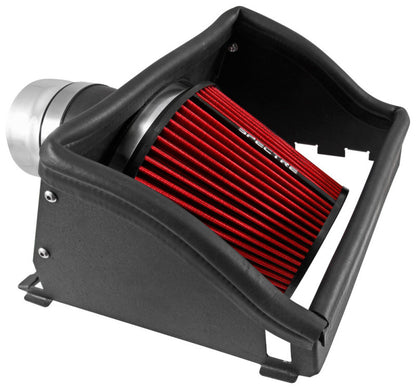 Spectre 15-18 Ford F150 2.7L/3.5L F/I Air Intake Kit - Polished w/Red Filter