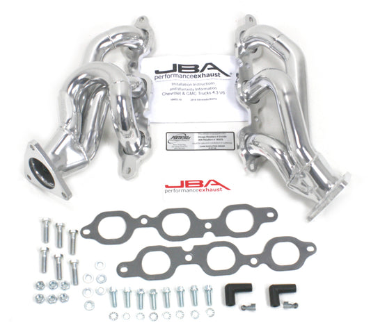 JBA 14-20 GM Truck 4.3L V6 1-5/8in Primary Silver Ctd Cat4Ward Header