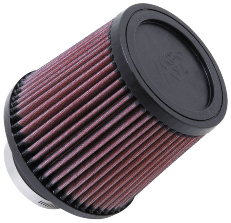 K&N Filter Universal Rubber Filter-Rd Tapered 3in Flange ID x 6in Base OD x 5in Top OD x 5.563in H