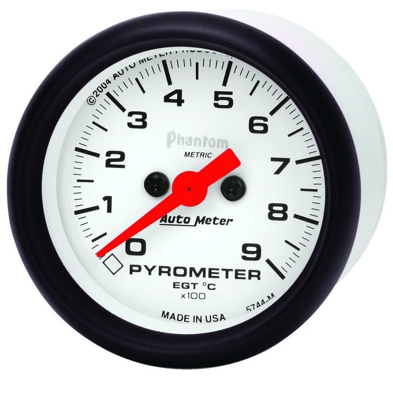 Autometer Phantom FSE 52mm 0-900 Deg C Electronic Guage Kit AutoMeter Gauges