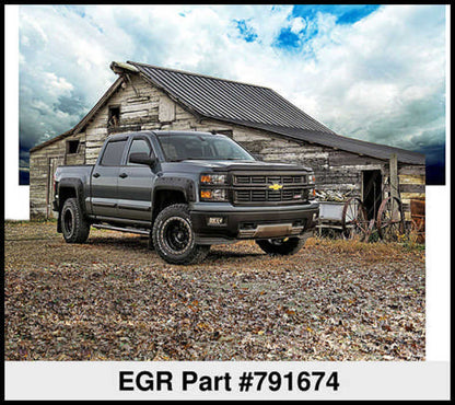 EGR 14+ Chev Silverado 5ft Bed Bolt-On Look Fender Flares - Set