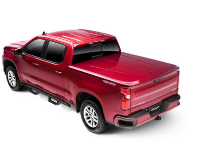 UnderCover 19-20 Chevy Silverado 1500 5.8ft Lux Bed Cover - Satin Steel Metallic