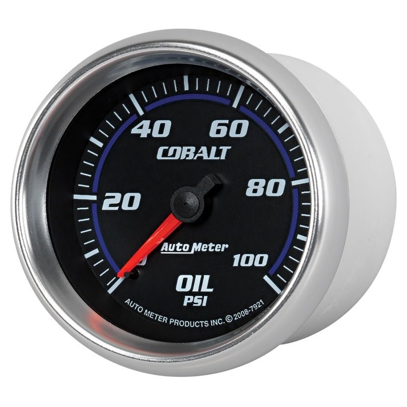 Autometer Cobalt 66mm 0-100 PSI Oil Pressure Gauge AutoMeter Gauges