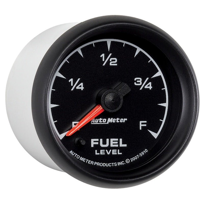 Autometer ES 2-1/16in 0-280 ohms Programmable Fuel Level Gauge AutoMeter Gauges