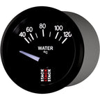 Autometer 52mm Stack Instruments 40-120 Degree C Electric Water Temperature Gauge - Black AutoMeter Gauges