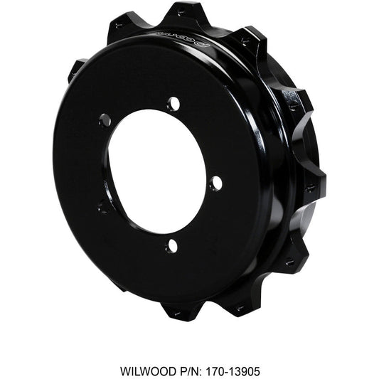 Wilwood Hat-Park Brake 1.721in Offset 5 x 4.25 - 12 on 8.75in Wilwood Brake Rotors - 2 Piece