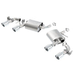 Borla 2016 Chevy Camaro V6 AT/MT ATAK Rear Section Exhaust w/ Dual Mode Valves Borla Axle Back