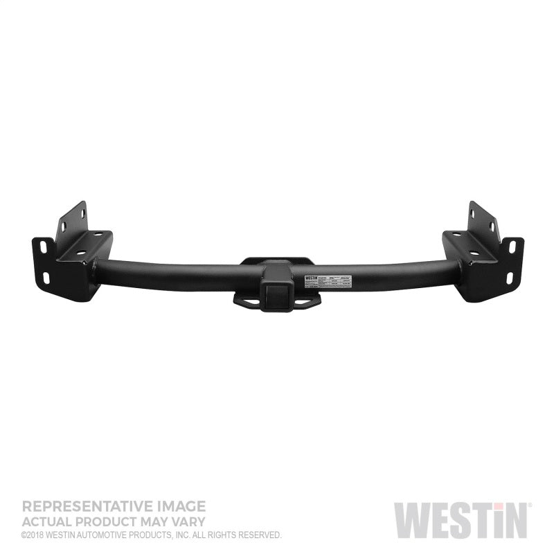 Westin 19-22 RAM 1500 (Excl. Classic) Hitch Accessory for Outlaw Rear Bumper ONLY - Tex. Blk