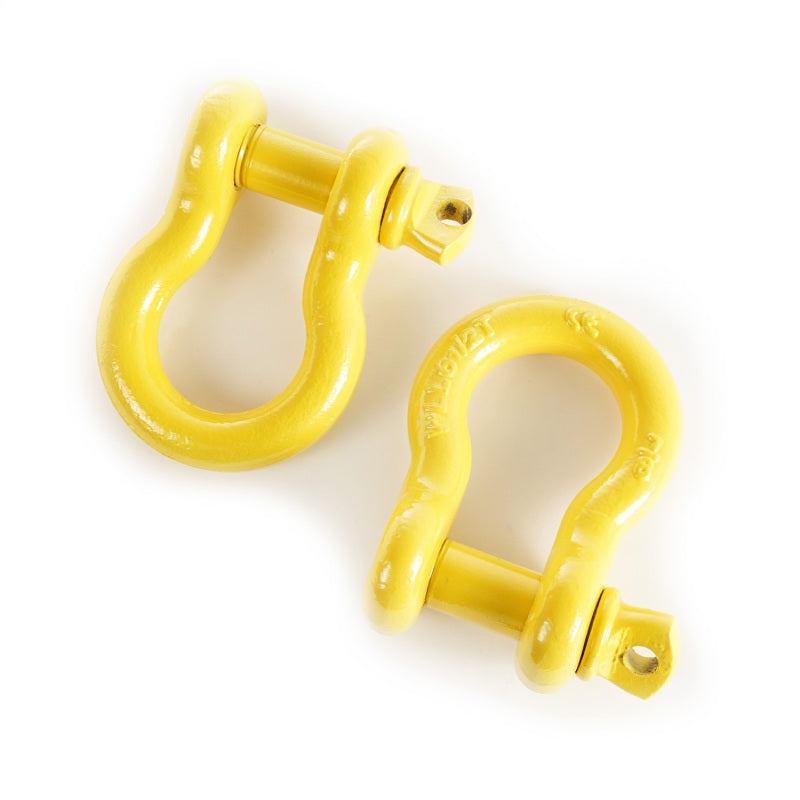 Rugged Ridge Yellow 7/8in D-Rings Rugged Ridge Shackle Kits