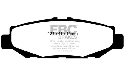 EBC 93-97 Lexus GS300 3.0 Greenstuff Rear Brake Pads