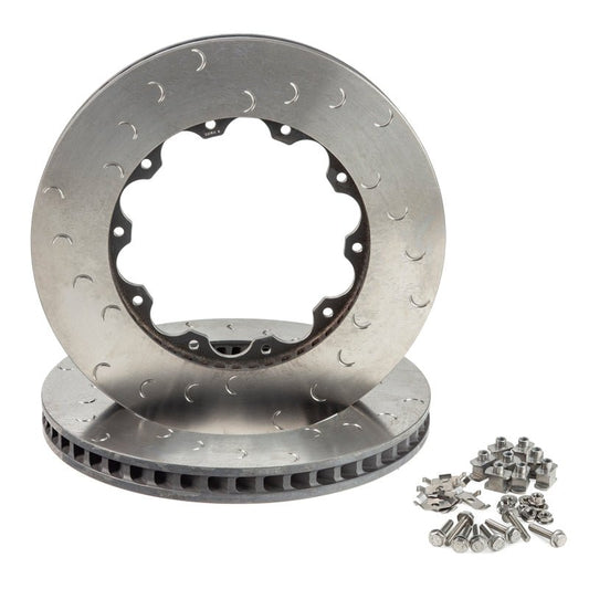 Alcon Nissan R35 GT-R Gen 1 Front Left 380X34mm Rotor Ring Kit Alcon Brake Rotors - Slotted