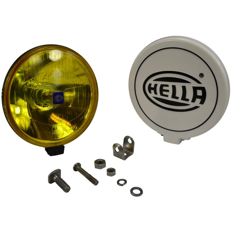 Hella 500 Series ECE 6.4in 55W Round Driving Beam Amber Light Hella Driving Lights