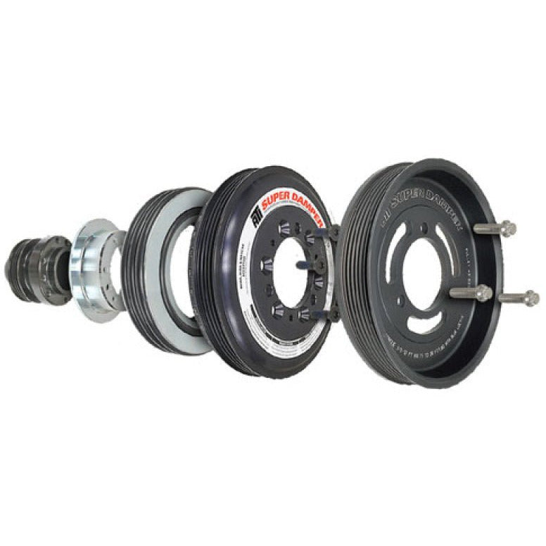 ATI Damper - 7.525in - Alum - 4 & 3 Grv - GM L86 6.2 V8 ATI Crankshaft Dampers