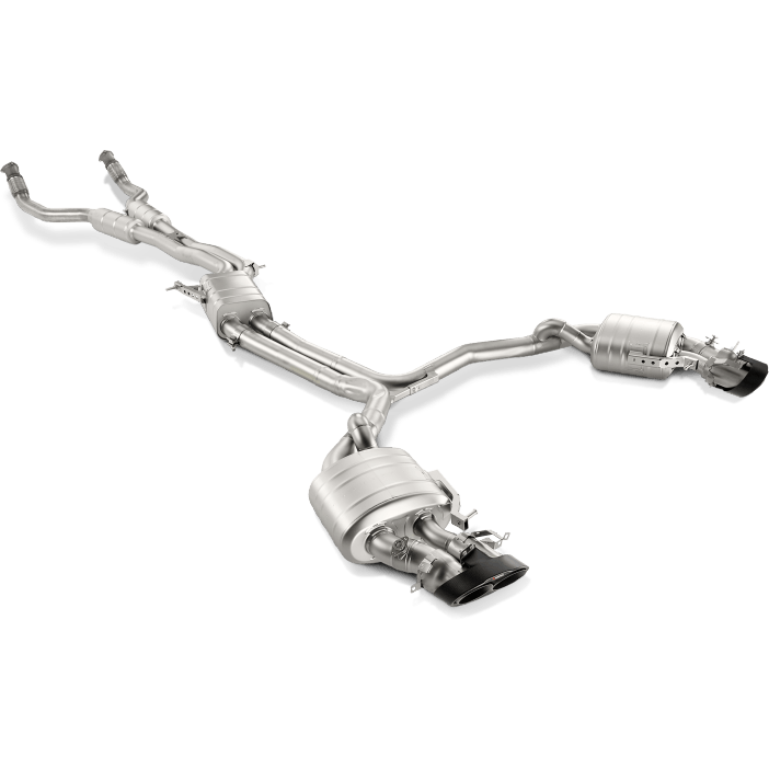 Akrapovic 14-17 Audi RS6 Avant (C7) Evolution Line Cat Back (Titanium) w/ Carbon Tips Akrapovic Catback