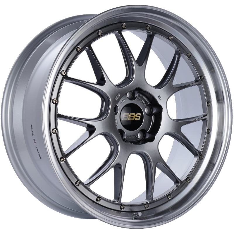 BBS LM-R 21x9 5x120 ET32 Diamond Black Center Diamond Cut Lip Wheel -82mm PFS/Clip Required