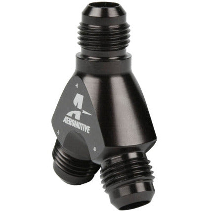 Aeromotive Y-Block - AN-06 - 2x AN-06 Aeromotive Fittings