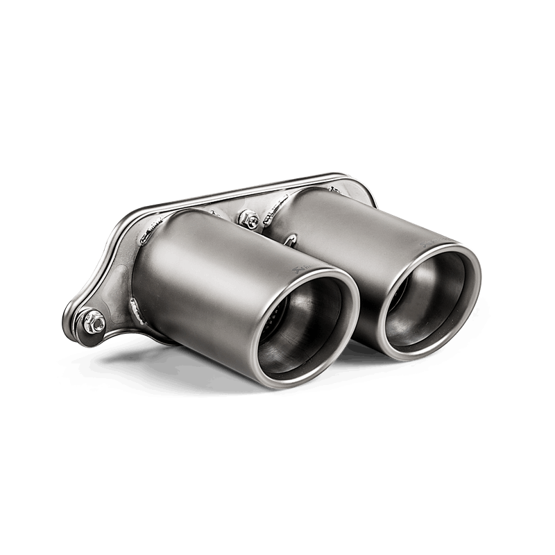 Akrapovic 2018 Porsche 911 GT3 (991.2) Tail Pipe Set (Titanium) Akrapovic Tips