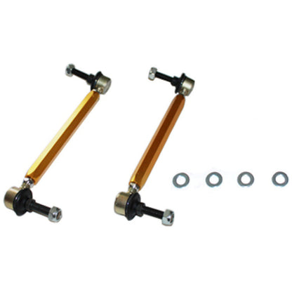 Whiteline Universal Swaybar Link Kit-Heavy Duty Adjustable 10mm Ball Joint Whiteline Sway Bar Endlinks