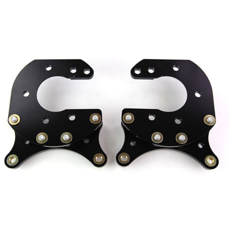 Wilwood Brackets (2) - P/S Rear - Mopar/Dana 2.36in Offset Wilwood Brake Hardware