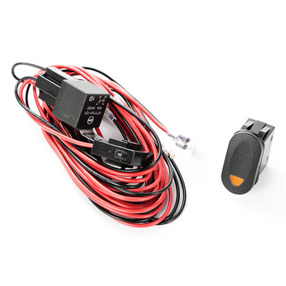 Rugged Ridge Light Wiring Harness Kit 1 Light Amber Switch Rugged Ridge Wiring Harnesses