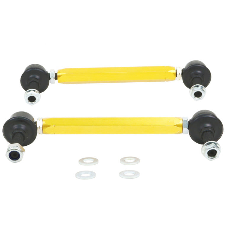 Whiteline Universal Swaybar Link Kit-Heavy Duty Adj Steel Ball w/ 10mm Ball/Ball Whiteline Sway Bar Endlinks