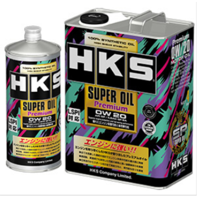 HKS SUPER OIL Premium API SP/ILSAC GF-6A 0W20 4L HKS Motor Oils