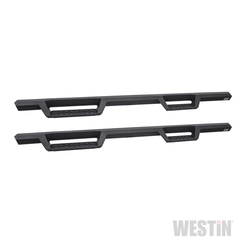 Westin/HDX 16-18 Nissan Titan XD Crew / 17-18 Titan Crew Cab Drop Nerf Step Bars - Textured Black