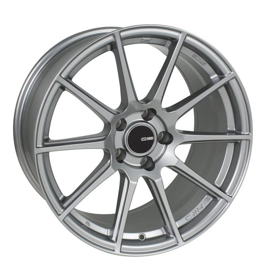 Enkei TS10 17x9 5x114.3 35mm Offset 72.6mm Bore Grey Wheel Enkei Wheels - Cast