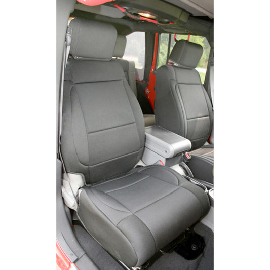 Rugged Ridge Neoprene Front Seat Covers 11-18 Jeep Wrangler JK Rugged Ridge Seats