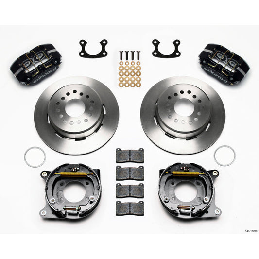 Wilwood Dynapro Dust-Boot P/S Park Brake Kit Small Ford 2.50in Offset Wilwood Big Brake Kits