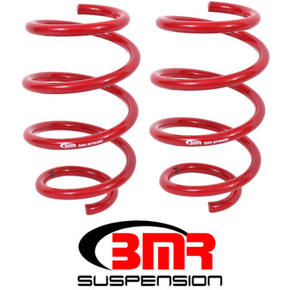 BMR 15-17 S550 Mustang Front Handling Version Lowering Springs - Red BMR Suspension Lowering Springs