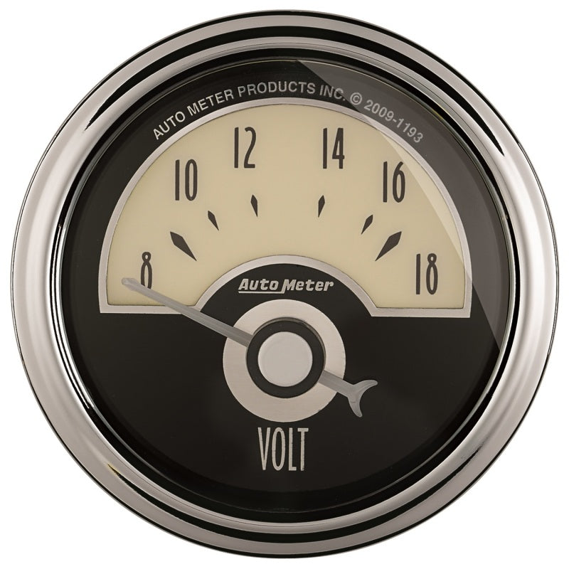 AutoMeter Gauge Voltmeter 2-1/16in. 18V Elec Cruiser Ad AutoMeter Gauges