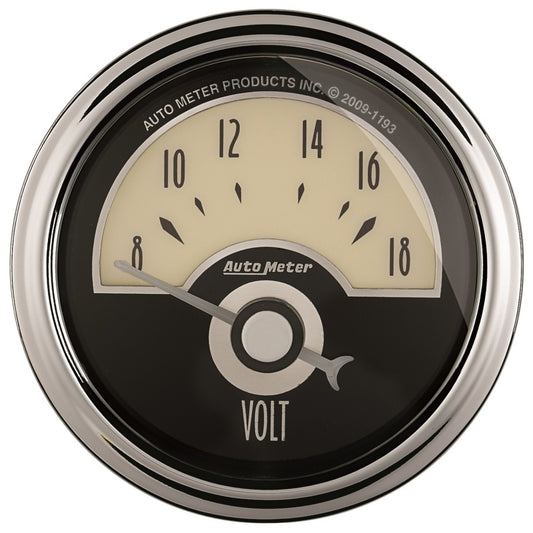 AutoMeter Gauge Voltmeter 2-1/16in. 18V Elec Cruiser Ad AutoMeter Gauges