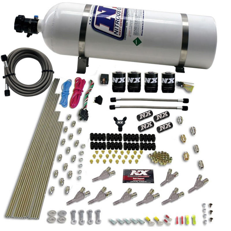 Nitrous Express STD Nozzle Nitrous Kit w/12lb Composite Bottle