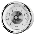 Autometer Prestige Pearl Series - Tachometer 3 3/8in 8K RPM In-Dash AutoMeter Gauges