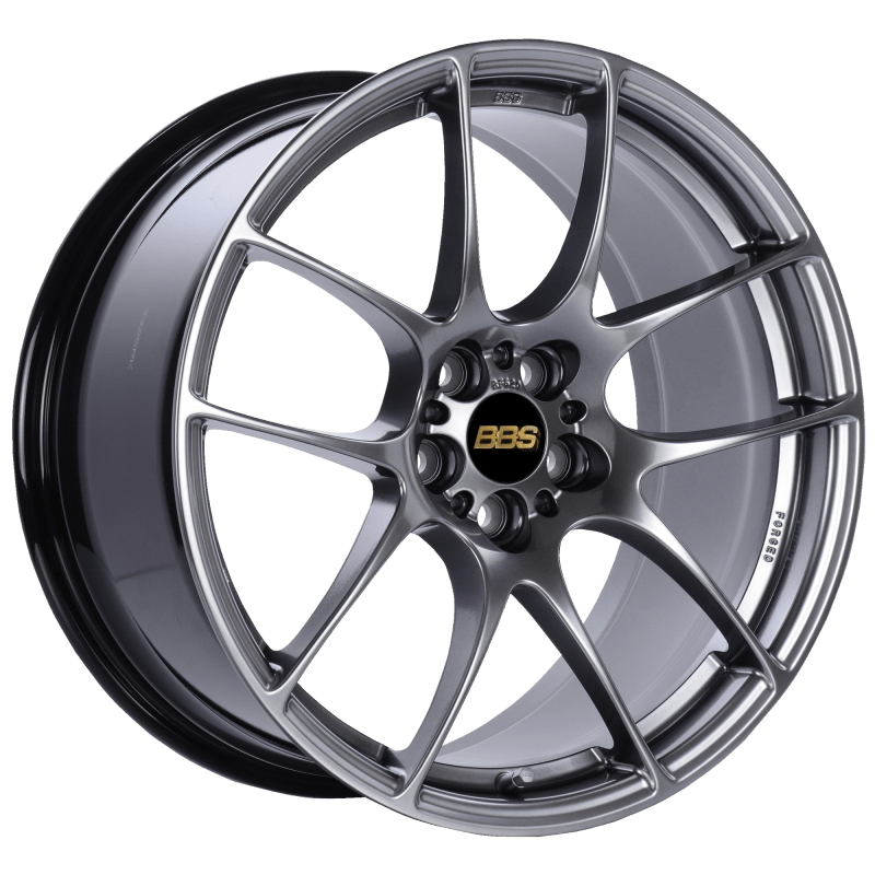 BBS RF 18x9 5x100 ET45 Diamond Black Wheel -70mm PFS/Clip Required BBS Wheels - Forged