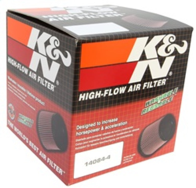 K&N Universal X-Stream Clamp-On Air Filter 3.313in Flg ID/4.875in Base OD/4in Top OD/4.25in H