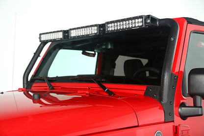 Rugged Ridge 07-18 Jeep Wrangler JK Windshield LED Light Bar Rugged Ridge Light Strip LED