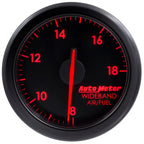 Autometer Airdrive 2-1/6in Wideband Air / Fuel Gauge 10:1-17:1 ARF Range - Black AutoMeter Gauges