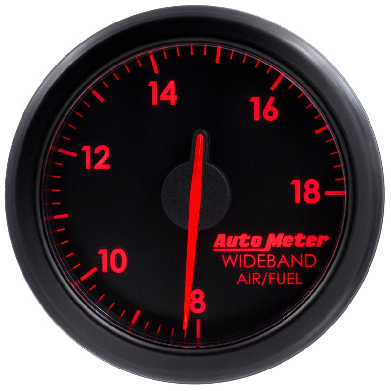 Autometer Airdrive 2-1/6in Wideband Air / Fuel Gauge 10:1-17:1 ARF Range - Black AutoMeter Gauges