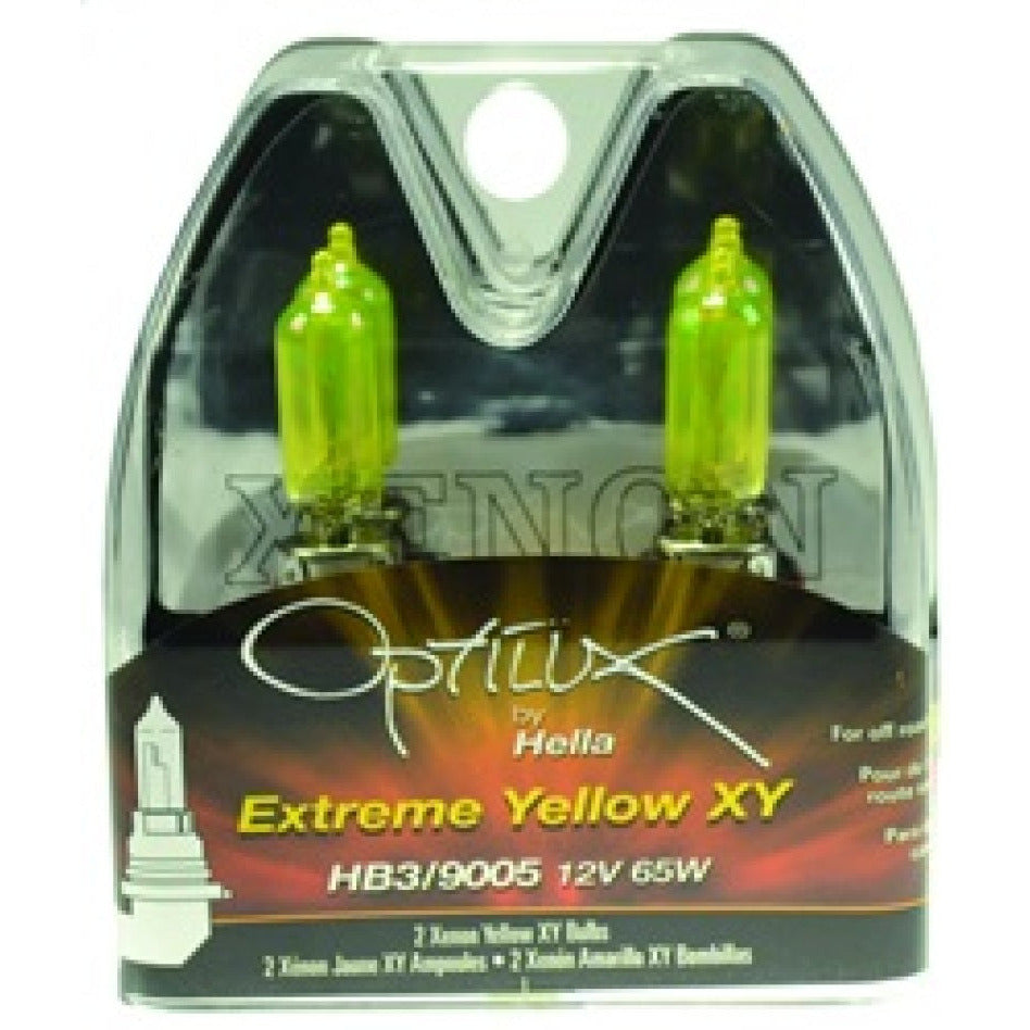 Hella Optilux HB3 9005 12V/65W XY Xenon Yellow Bulb Hella Bulbs