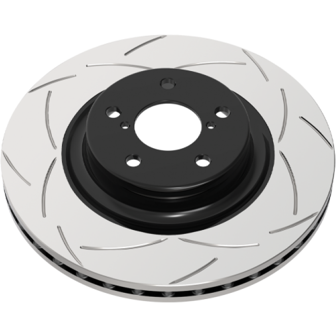 DBA 05-11 Mercedes W245 B180CDI & B200 Front Street T2 Slotted KP Series Rotor DBA Brake Rotors - Slotted