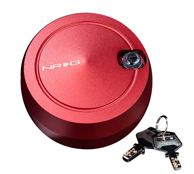 NRG Quick Lock V2 w/Free Spin - Red (Will Not Work w/Thin Version QR or Quick Tilt System)