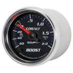 Autometer Cobalt 52mm 2 BAR Mechanical Boost Gauge AutoMeter Gauges