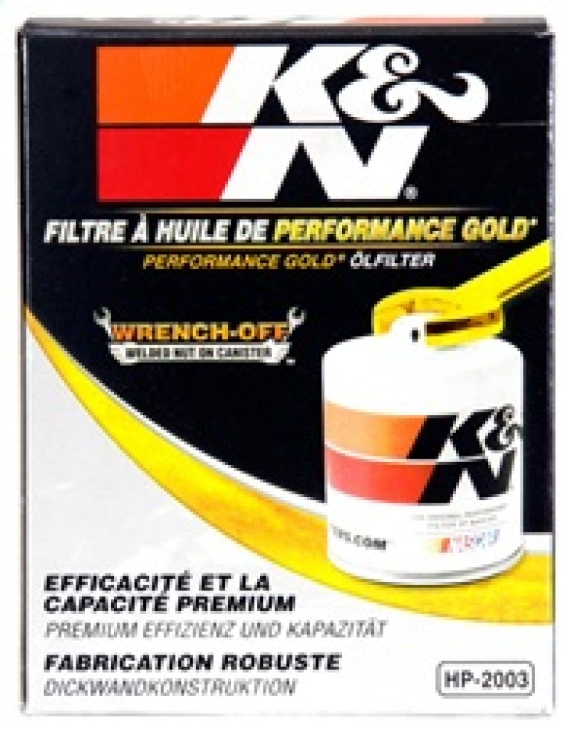 K&N Oil Filter OIL FILTER; AUTOMOTIVE