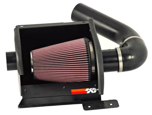 K&N 97-08 Ford E350/#450 Econoline V10-6.8L Black High Flow Performance Kit