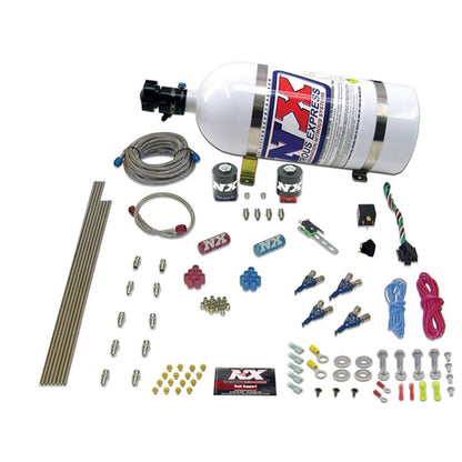 Nitrous Express 4 Cyl Alcohol Nitrous Kit (125-275HP) w/Composite Bottle