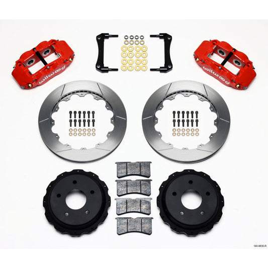 Wilwood Narrow Superlite 4R Rear Kit 12.88in Red 98-02 Camaro/Firebird Wilwood Big Brake Kits