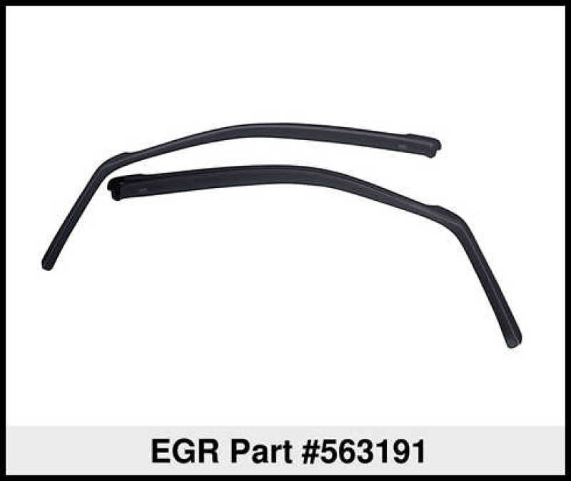 EGR 04-08 Ford F/S Pickup Extended Cab In-Channel Window Visors - Set of 2 (563191)