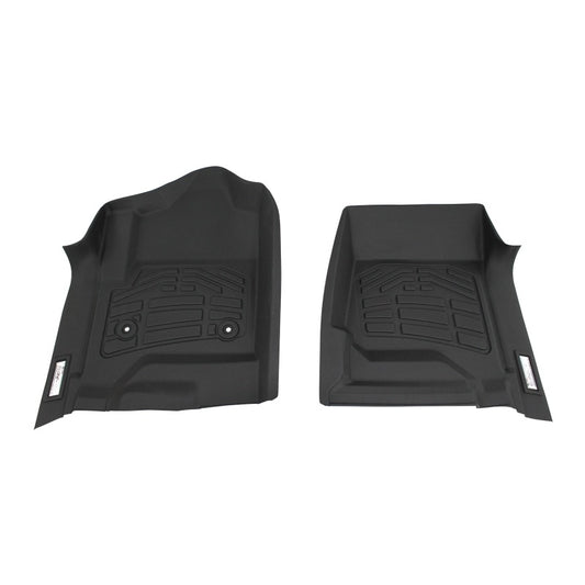Westin 2014-2018 Chevy/GMC/Cadillac Silv/Sierra 1500 Wade Sure-Fit Floor Liners Front - Black